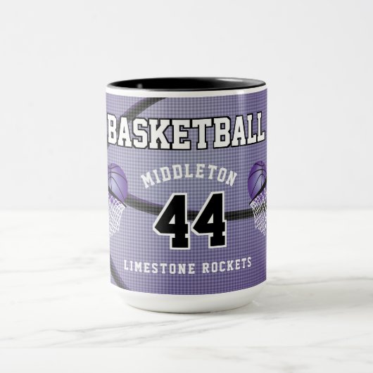 Basketball - Paars Mok (Midden)