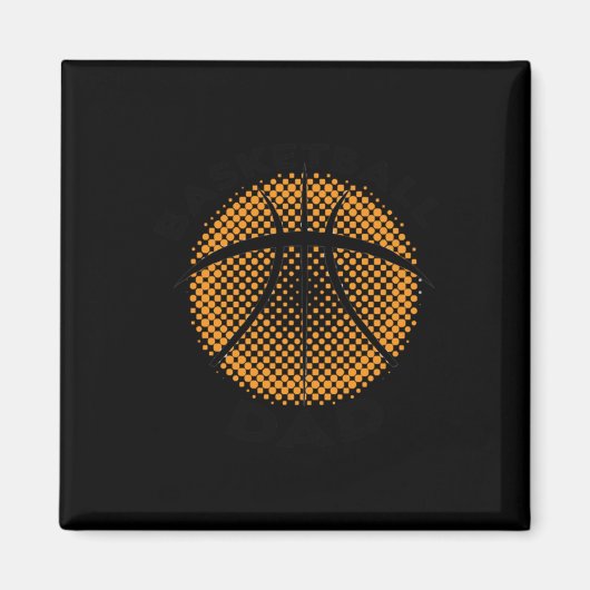 Basketball Pap 1 Magneet (Voorkant)