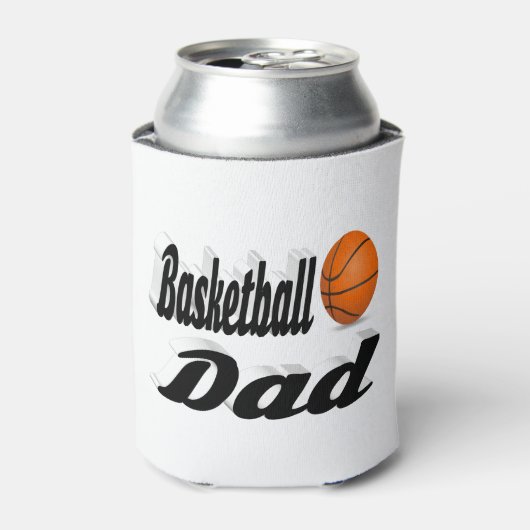 Basketball Pap Blikjeskoeler (Blikje Voorkant)
