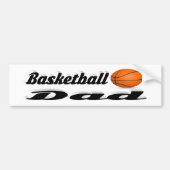 Basketball Pap Bumpersticker (Voorkant)
