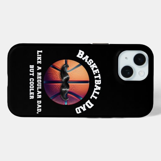 Basketball Pap Case-Mate iPhone Case (Achterkant (horizontaal))