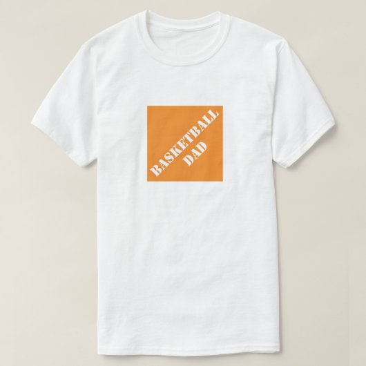 Basketball Pap Funny Dad Humoureuze Vaderdag T-shirt (Design voorkant)
