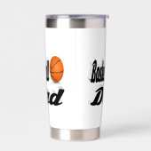 Basketball Pap Geïsoleerde Drinkbeker (Links)