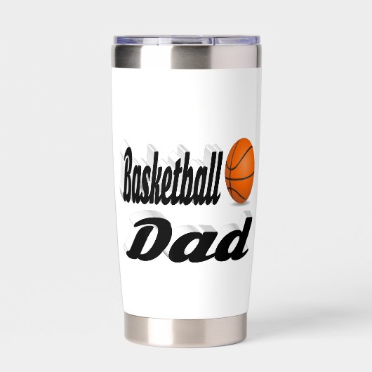 Basketball Pap Geïsoleerde Drinkbeker (Voorkant)