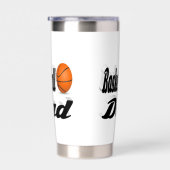 Basketball Pap Geïsoleerde Drinkbeker (Rechts)