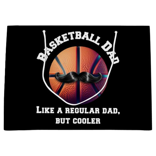 Basketball Pap Groot Cadeauzakje (Voorkant)