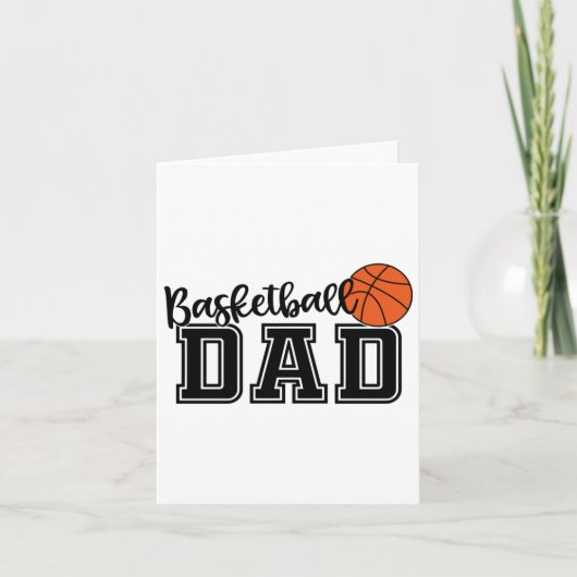 Basketball Pap Kaart (Voorkant)