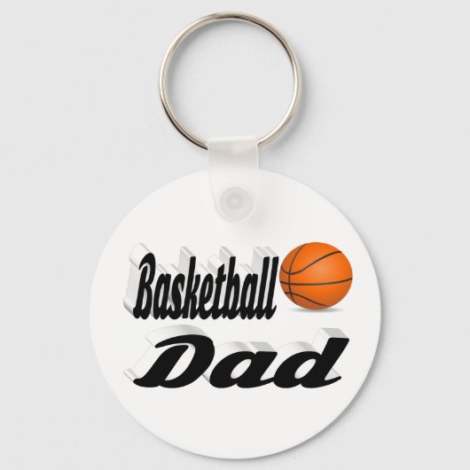 Basketball Pap Sleutelhanger (Voorkant)