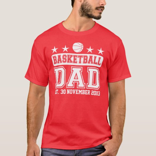 Basketball Pap T-shirt (Voorkant)