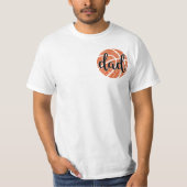 Basketball Pap T-shirt (Voorkant)
