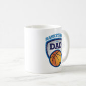 Basketball Papa Design tot show uit Koffiemok (Voorkant rechts)
