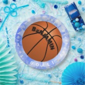 Basketball Paper Bord Birthday Theme HAMbyWG (Feest)