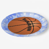 Basketball Paper Bord Birthday Theme HAMbyWG (Gekanteld)