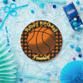 Basketball Paper Borden Papieren Bordje (Feest)