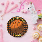 Basketball Paper Borden Papieren Bordje (Feest)