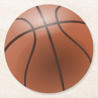 Basketball Paper Onderzetters