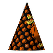 Basketball Paper Petten Feesthoedjes (Links)