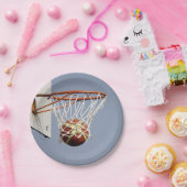 Basketball Papieren Bordje (Feest)