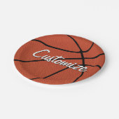 Basketball Party / Banquet Custom Team Name Sports Papieren Bordje (Gekanteld)