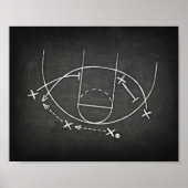 Basketball Party BASKETBALL PLAYBOOK Print (Voorkant)