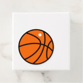 Basketball Party Favor Label, Birthday Label (In situ)