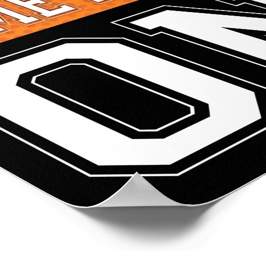 Basketball Party KRIJGT UW GAME GEZICHT IN Teken P Poster (Hoek)