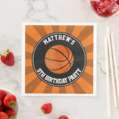 Basketball Party Paper Dinner Napkins Servetten (Insitu)