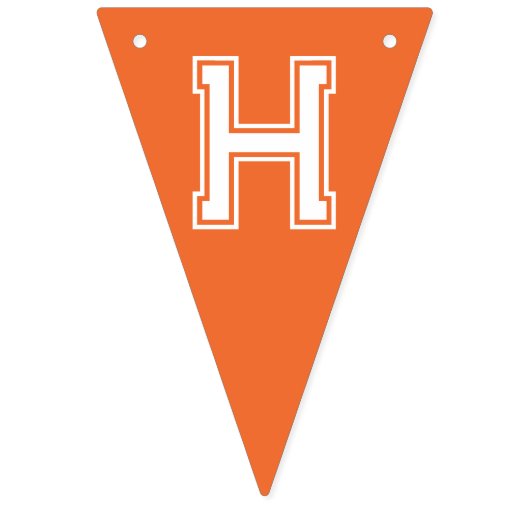 Basketball Party Vlaggetjes (Tweede vlag)