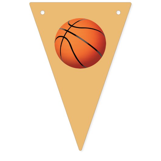 Basketball Party Vlaggetjes (Eerste vlag)