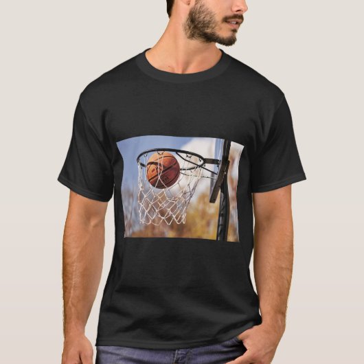 Basketball Passion Graphic T-shirt (Voorkant)