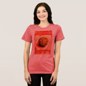 Basketball Passion - Limited Edition (3) Tri-Blend Shirt (Voorkant volledig)