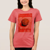 Basketball Passion - Limited Edition (3) Tri-Blend Shirt (Voorkant)