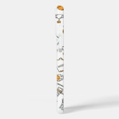 Basketball Patroon, aangepaste telefoonnummers Case-Mate iPhone Case (Achterkant / Links)