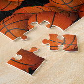 Basketball patroonpuzzel voor jongens of meisjes legpuzzel (Zijkant)