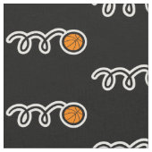 Basketball-patroonweefsel | Sporttextieldruk Stof (Close Up)