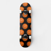  Basketball Pattern Skateboard (Voorkant)