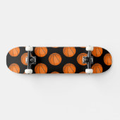  Basketball Pattern Skateboard (Horizontaal)