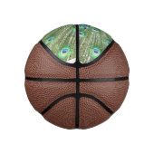 Basketball - Peacock met veren Basketbal (Rechts)