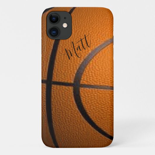 Basketball Personal Case-Mate iPhone Case (Achterkant)