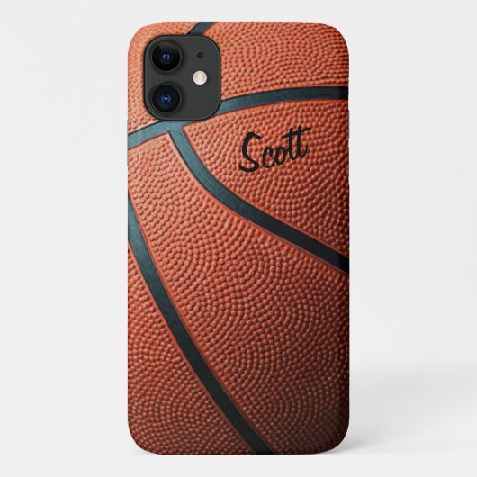 Basketball Personal Hoesje-Mate iPhone Case (Achterkant)