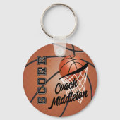 Basketball personaliseren sleutelhanger (Voorkant)
