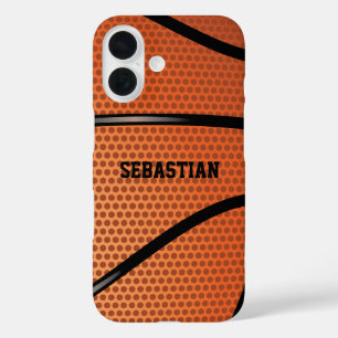 Basketball Persoonlijk iPhone 16 Hoesje