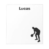 Basketball Persoonlijk Notitieblok (Voorkant)