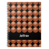 Basketball Persoonlijk Notitieboek (Voorkant)