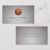 Basketball - Persoonlijk Visitekaartje (Voorkant / Achterkant)