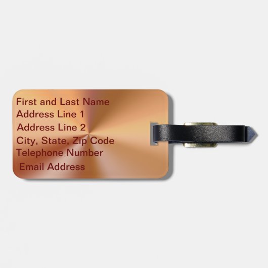 Basketball Persoonlijke Bagagelabels voor mannen (Achterkant horizontaal)