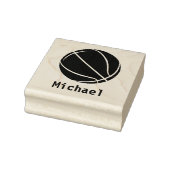 Basketball Persoonlijke naam Rubberstempel (Stempel)