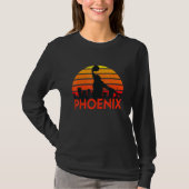 Basketball Phoenix Arizona Skyline T-shirt (Voorkant)