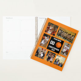 Basketball Photo Collage Planner