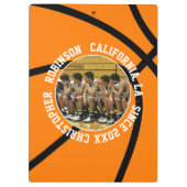 Basketball Photo Memory Klembord (Achterkant)